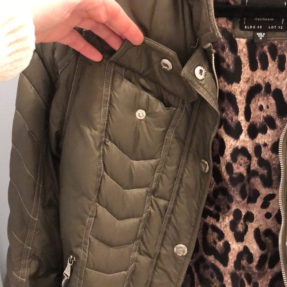Winter Jacket Guess Green Size M - Picture 4 of 6